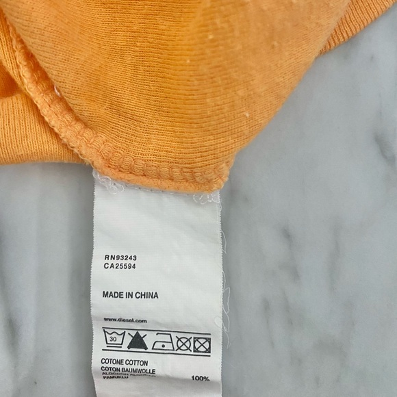 Diesel Logo Flower Shirt Baby Girl - Picture 5 of 5